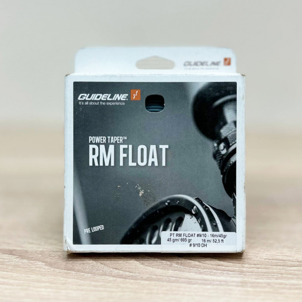 Рыболовная леска Guideline Power Taper RM Float #9/10, 16m, 45gm, Mist Blue в Хабаровске