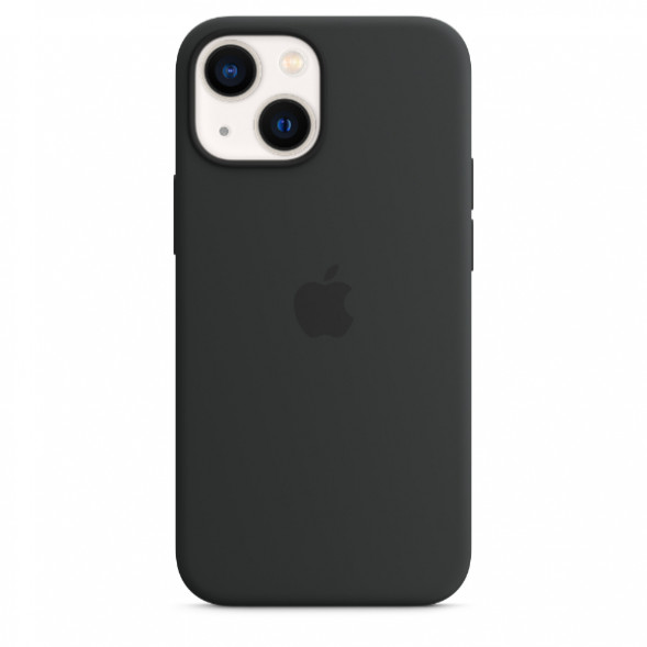 Силиконовый чехол MagSafe для Apple iPhone 13 mini, Midnight в Хабаровске