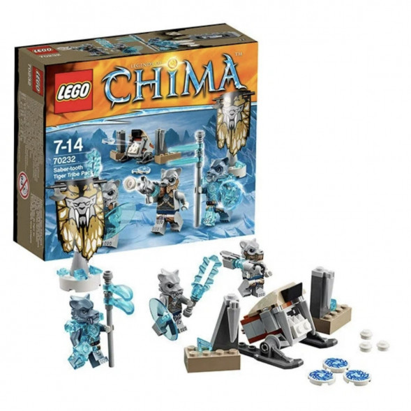 Конструктор LEGO Legends of Chima 70232 Лагерь клана Саблезубых Тигров в Хабаровске