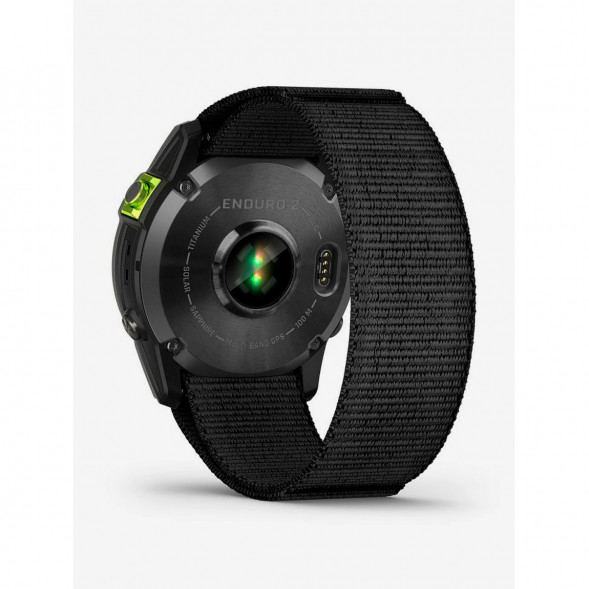 Умные часы Garmin Enduro 2 угольно-серый DLC титановый с нейлоновым ремешком UltraFit 010-02754-01 в Хабаровске