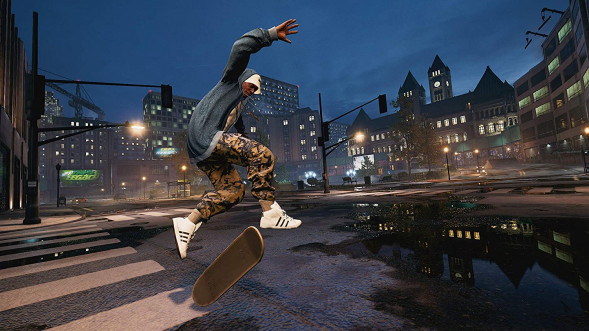 Игра Tony Hawk&amp;#039;s Pro Skater 1 + 2 [PS4, английская версия] в Хабаровске