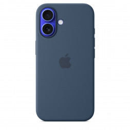 Чехол Apple для iPhone 16 Silicone MagSafe,  Denim (MYY23ZM/A)