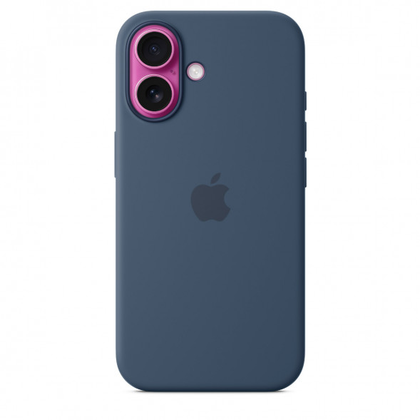 Чехол Apple для iPhone 16 Silicone MagSafe,  Denim (MYY23ZM/A) в Хабаровске