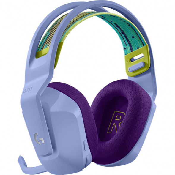 Игровая гарнитура Logitech G733 RGB Lightspeed Wireless, сиреневый в Хабаровске