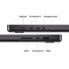 Ноутбук Apple MacBook Pro 16 2026 MGEA4 (M5 Pro 20-Core GPU, 24/1TB), Черный космос/Space Black в Хабаровске