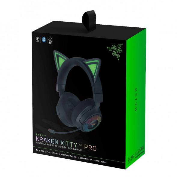 Наушники Razer Kraken Kitty V3 Pro черный 2025 в Хабаровске