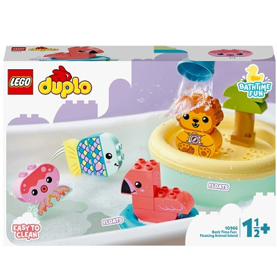 Конструктор LEGO DUPLO Creative Play 10966 Приключения в ванной: плавучий остров для зверей в Хабаровске