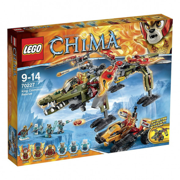 Конструктор LEGO Legends of Chima 70227 Спасение короля Кроми в Хабаровске