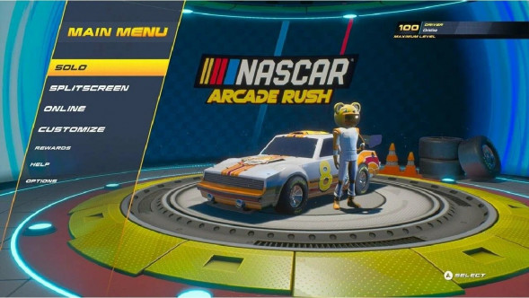Игра NASCAR Arcade Rush [PS5, английская версия] в Хабаровске
