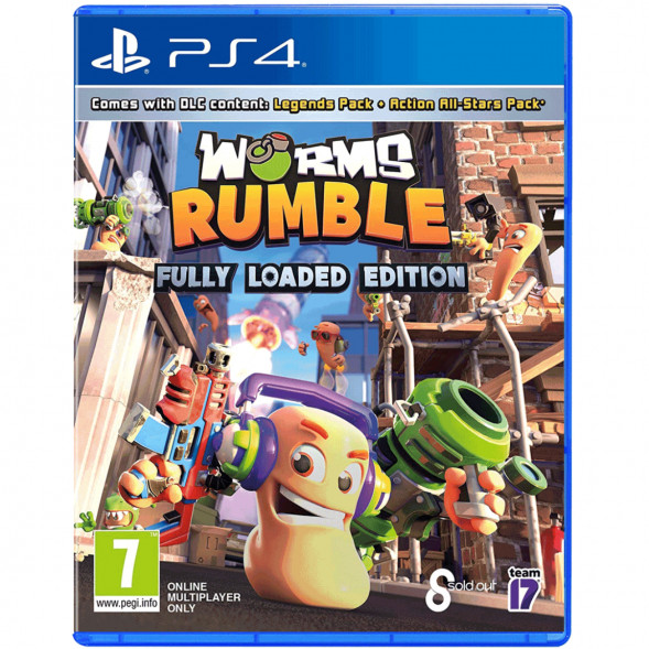 Игра Worms Rumble. Fully Loaded Edition [PS4, русские субтитры] в Хабаровске