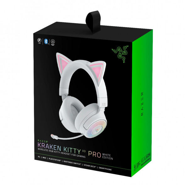 Наушники Razer Kraken Kitty V3 Pro Белый 2025 в Хабаровске