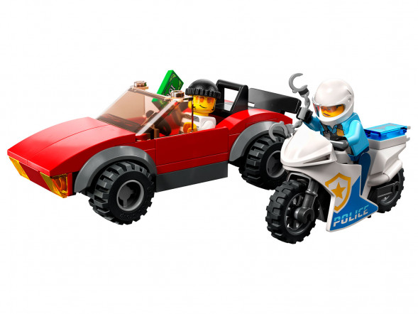 Конструктор LEGO City 60392 Полицейская погоня на байке в Хабаровске