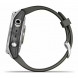 Умные часы Garmin Fenix 7s серебристый с графитовым силиконовым ремешком 010-02539-01 в Хабаровске