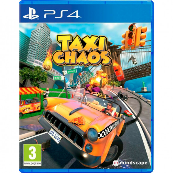 Игра Taxi Chaos [PS4, русские субтитры] в Хабаровске