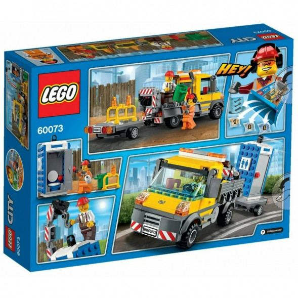 Конструктор LEGO City 60073 Машина техобслуживания в Хабаровске