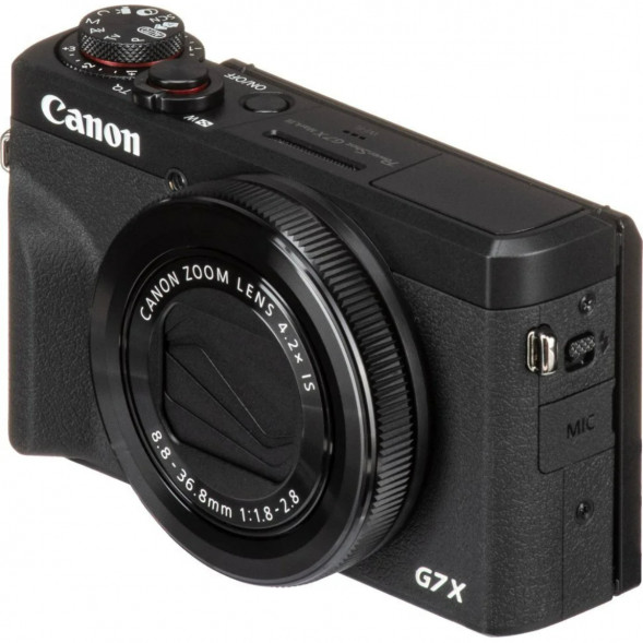 Фотоаппарат Canon PowerShot G7X Mark III, чёрный в Хабаровске