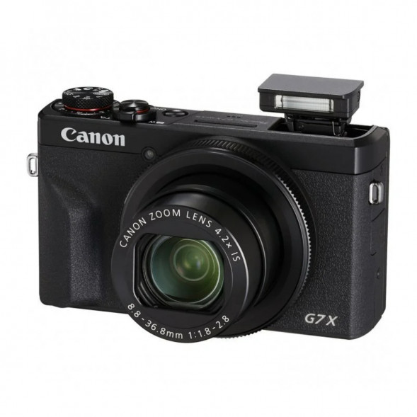 Фотоаппарат Canon PowerShot G7X Mark III, чёрный в Хабаровске