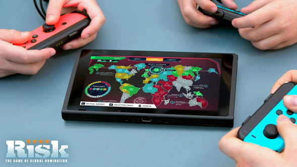 Игра Hasbro Game Night: Monopoly+Risk+Trivial Pursuit [Nintendo Switch, русские субтитры] в Хабаровске