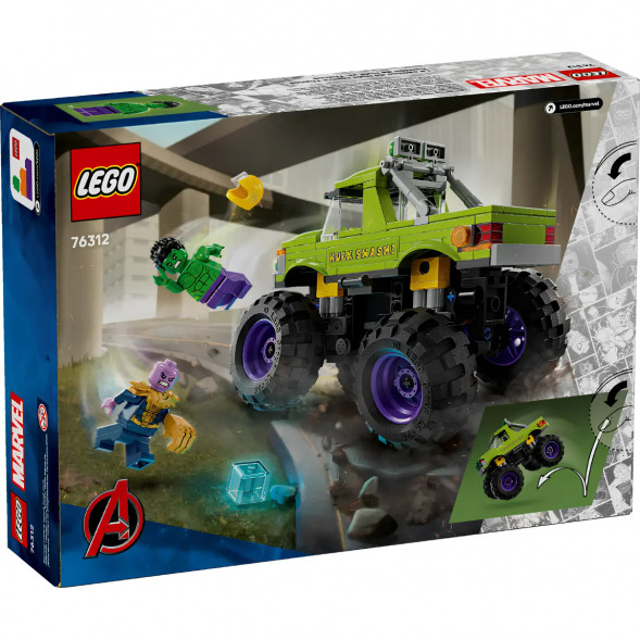Конструктор LEGO Super Heroes 76312 Халк на внедорожнике против Таноса в Хабаровске