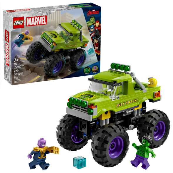 Конструктор LEGO Super Heroes 76312 Халк на внедорожнике против Таноса в Хабаровске