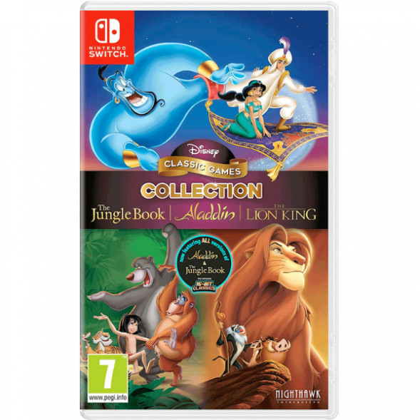 Игра Disney Classic Games: Jungle Book, Aladdin and The Lion King [Nintendo Switch, английская версия] в Хабаровске