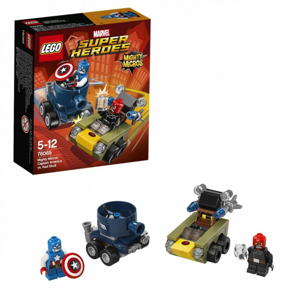 Конструктор LEGO Super Heroes 76065 Капитан Америка против Красного Черепа в Хабаровске