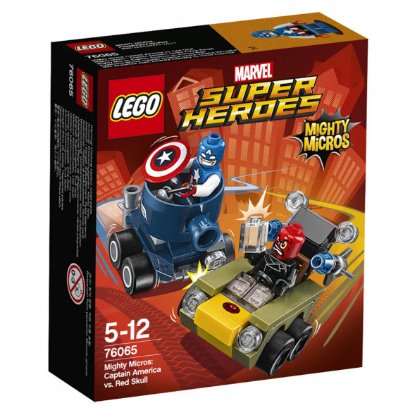 Конструктор LEGO Super Heroes 76065 Капитан Америка против Красного Черепа в Хабаровске