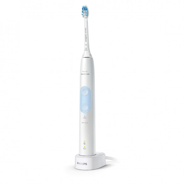 Электрическая звуковая зубная щетка Philips Sonicare ProtectiveClean 4500, White в Хабаровске