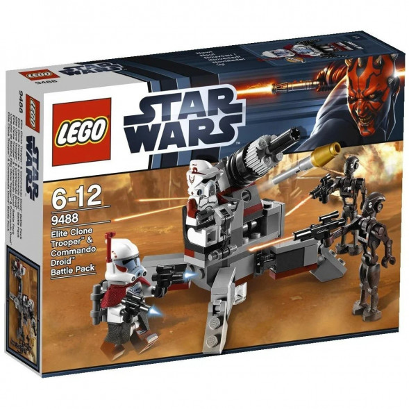 Конструктор LEGO Star Wars 9488 Боевой комплект: Клоны СРП и дроиды-диверсанты в Хабаровске
