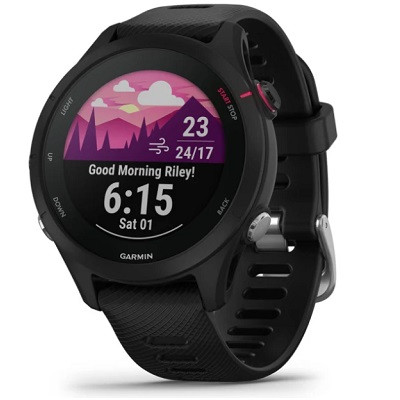 Умные часы Garmin Forerunner 255S Music, черный 010-02641-32 в Хабаровске