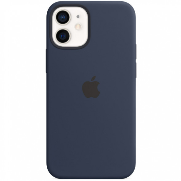 Силиконовый чехол MаgSafe для Apрle iPhone 12 mini, Deep Navy в Хабаровске