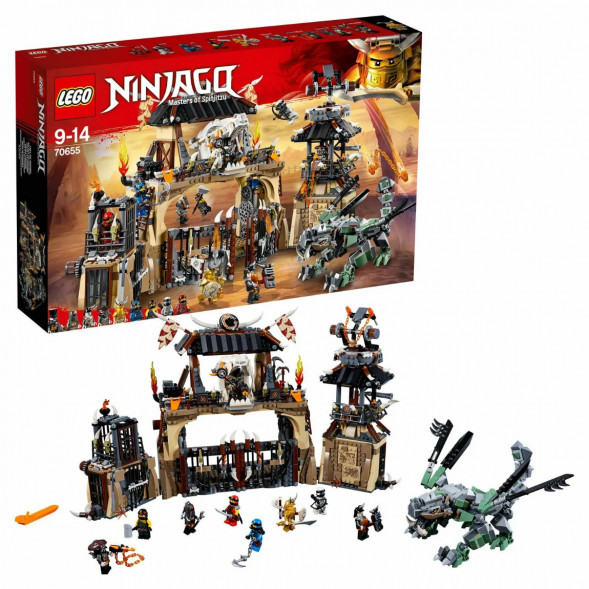Конструктор LEGO Ninjago 70655 Пещера драконов в Хабаровске