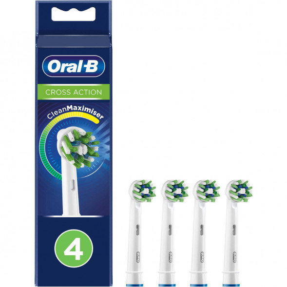 Насадки на зубные щетки Oral-B Cross Action, 4 шт. в Хабаровске