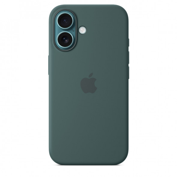 Чехол Apple для iPhone 16 Silicone MagSafe, Lake Green (MYY83ZM/A) в Хабаровске