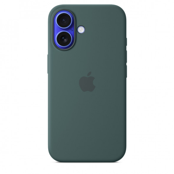 Чехол Apple для iPhone 16 Silicone MagSafe, Lake Green (MYY83ZM/A) в Хабаровске