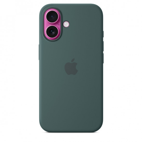 Чехол Apple для iPhone 16 Silicone MagSafe, Lake Green (MYY83ZM/A) в Хабаровске