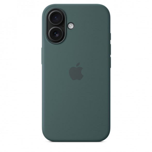 Чехол Apple для iPhone 16 Silicone MagSafe, Lake Green (MYY83ZM/A) в Хабаровске