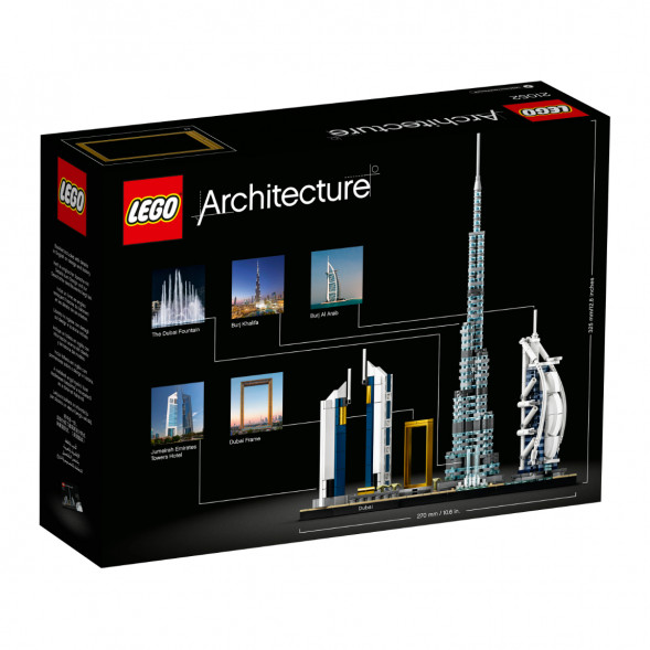 Конструктор LEGO Architecture 21052 Дубай в Хабаровске