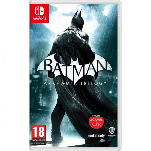 Игра Batman: Arkham Trilogy [Nintendo Switch, русские субтитры] в Хабаровске