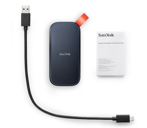 Внешний диск SanDisk Portable SSD 1TB 800Mb/s [SDSSDE30-1TOO-Z26] в Хабаровске