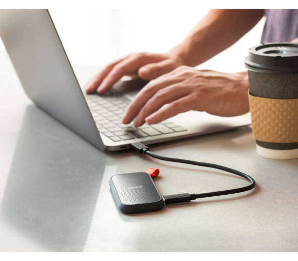 Внешний диск SanDisk Portable SSD 1TB 800Mb/s [SDSSDE30-1TOO-Z26] в Хабаровске