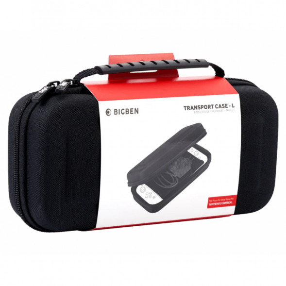 Чехол BIG BEN Transport Case - L для Nintendo Switch/Lite/OLED, черный в Хабаровске