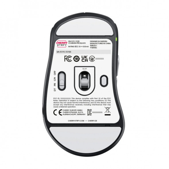 Беспроводная мышь CHERRY XTRFY M64 Pro Wireless, Black в Хабаровске