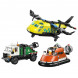 Конструктор LEGO City 60505 Самолет, сервисный грузовик и судно на воздушной подушке в Хабаровске