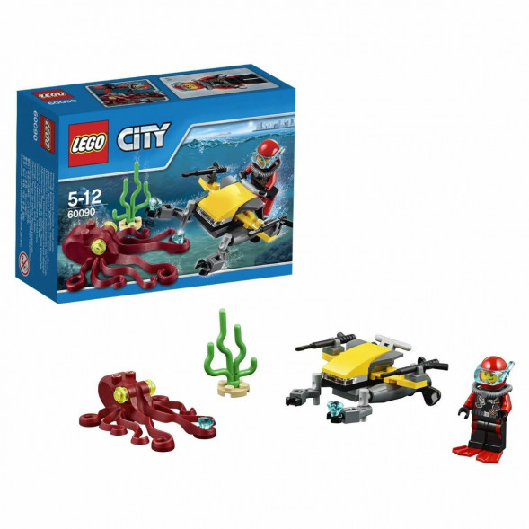 Конструктор LEGO City Deep Sea Explorers 60090 Глубоководный скутер в Хабаровске