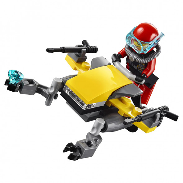 Конструктор LEGO City Deep Sea Explorers 60090 Глубоководный скутер в Хабаровске