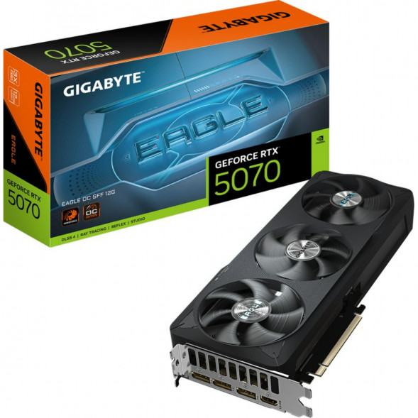 Видеокарта GIGABYTE GeForce RTX 5070 EAGLE OC SFF 12G (GV-N5070EAGLE OC-12GD 1.0) в Хабаровске
