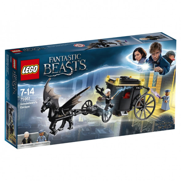 Конструктор LEGO Harry Potter 75951 Побег Грин-де-Вальда в Хабаровске