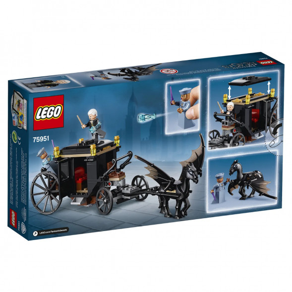 Конструктор LEGO Harry Potter 75951 Побег Грин-де-Вальда в Хабаровске
