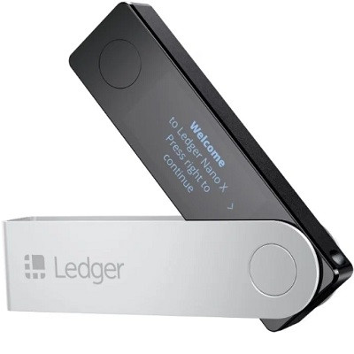 Аппаратный криптокошелек Ledger Nano X , черный в Хабаровске